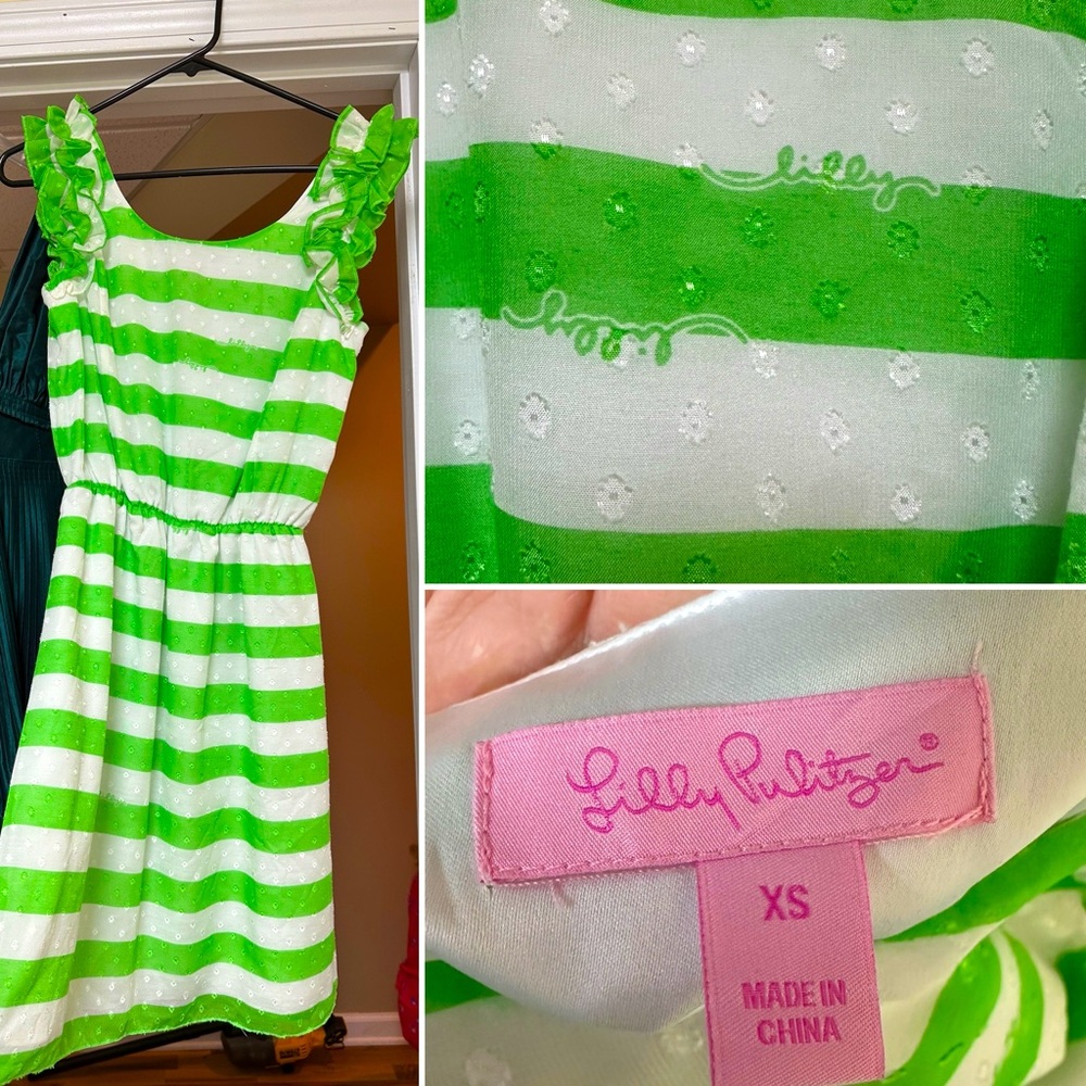 XS Lilly Pulitzer dress worn twice. In perfect condition!